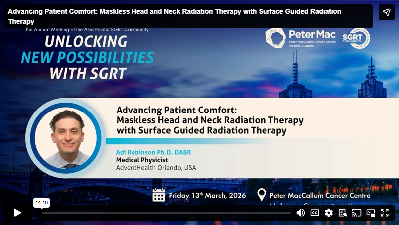 Advancing Patient Comfort: Maskless Head and Neck Radiation Therapy with Surface Guided Radiation Therapy